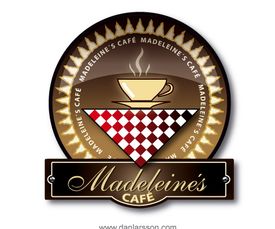 Företagslogotyp - Madeleines cafe