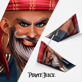 Pirat juice illustration